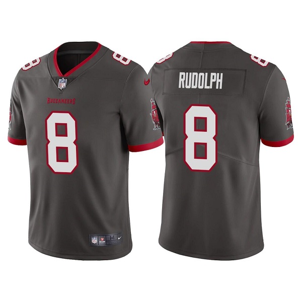Men's Tampa Bay Buccaneers #8 Kyle Rudolph Gray Vapor Untouchable Limited Stitched Jersey